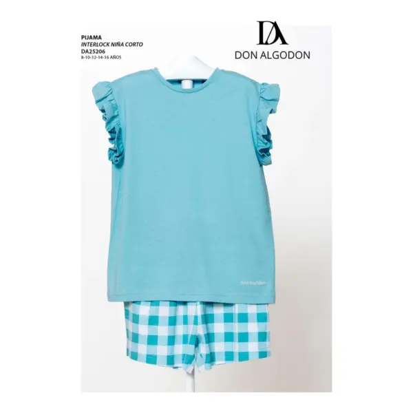 Da25206 Pijama Niña Don Algodn
