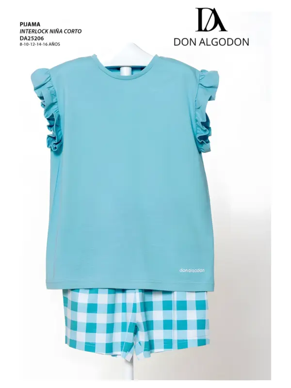 Da25206 Pijama Niña Don Algodn