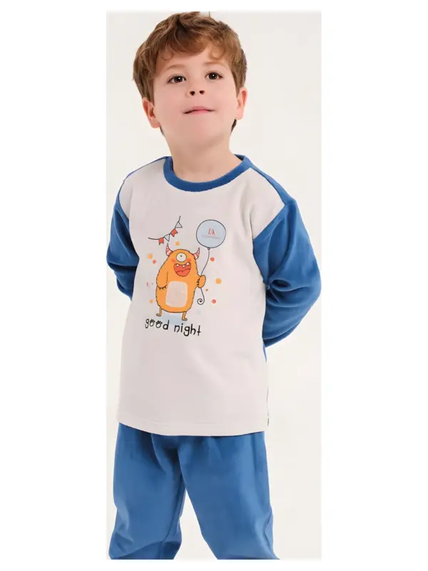 Da25w111 Pijama Terciopelo Niño