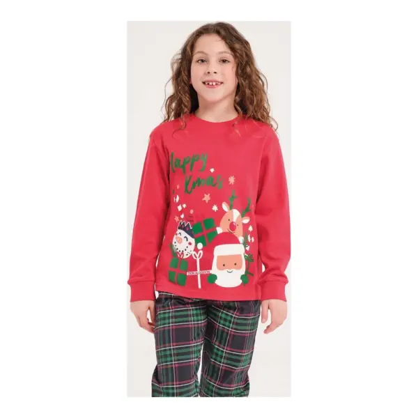 Da25w208 Pijama Interlock Niña Don Algodón
