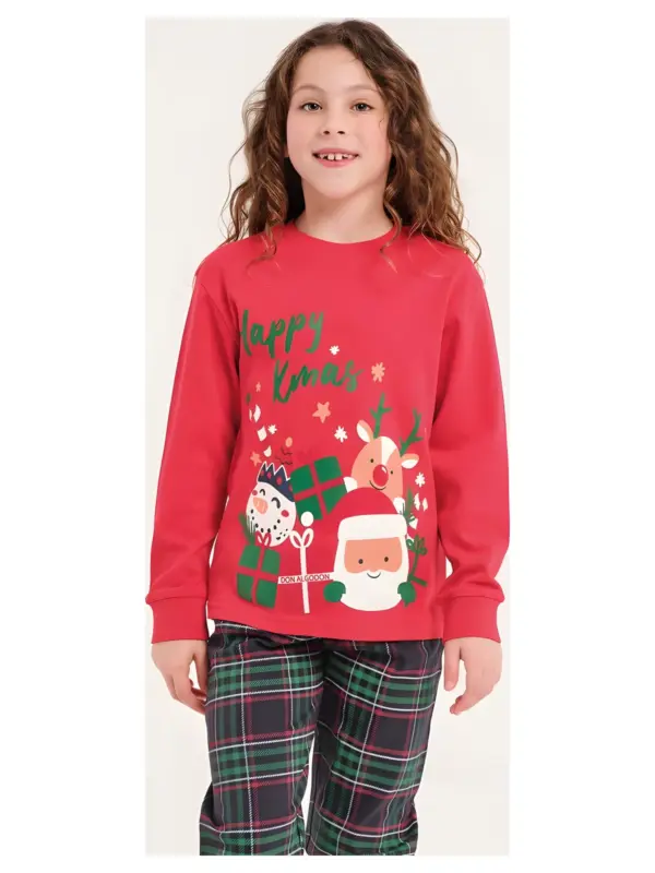 Da25w208 Pijama Interlock Niña Don Algodón