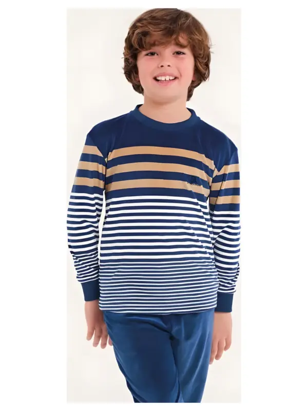 Da25w213 Pijama Spandex Niño Don Algodón