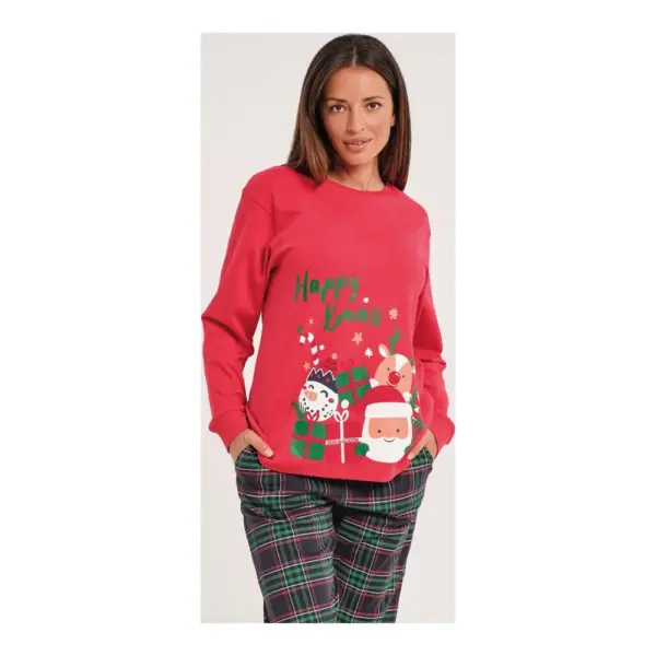 Da25w410 Pijama Interlock Mujer Don Algodón