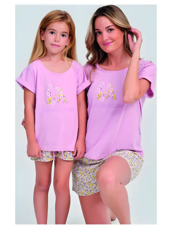 Da26s205 Pijama 100% Alg Niña Dalia Don Algodon