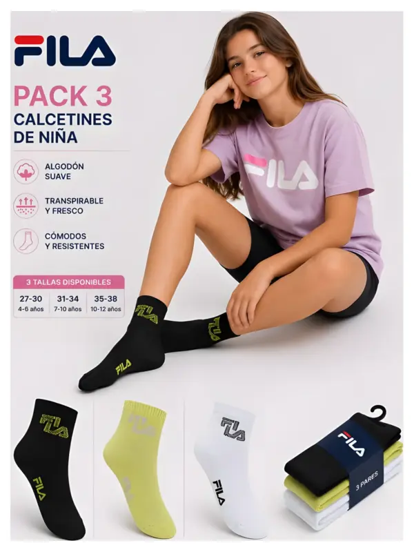 F2110 Tobillero Pack 3 Fila