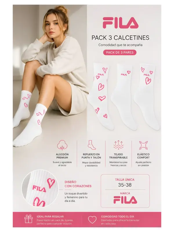 F5802 Tobillero Sñra Pack 3 Fila