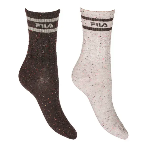 F6146 Pack2 Calcetines Fila Mujer
