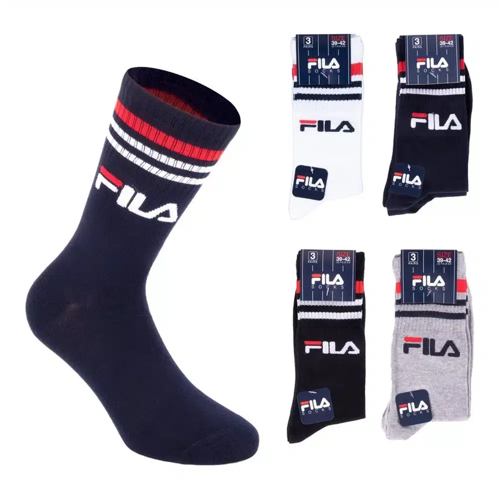F9090 Calcetin Fila Pack3