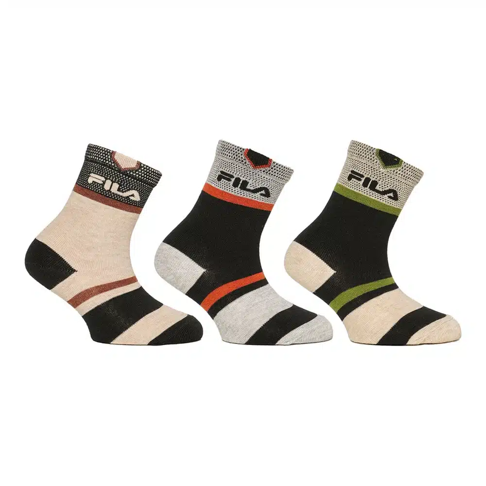 F8094 Calcetín Junior Niño Liso Fila Pack de 3