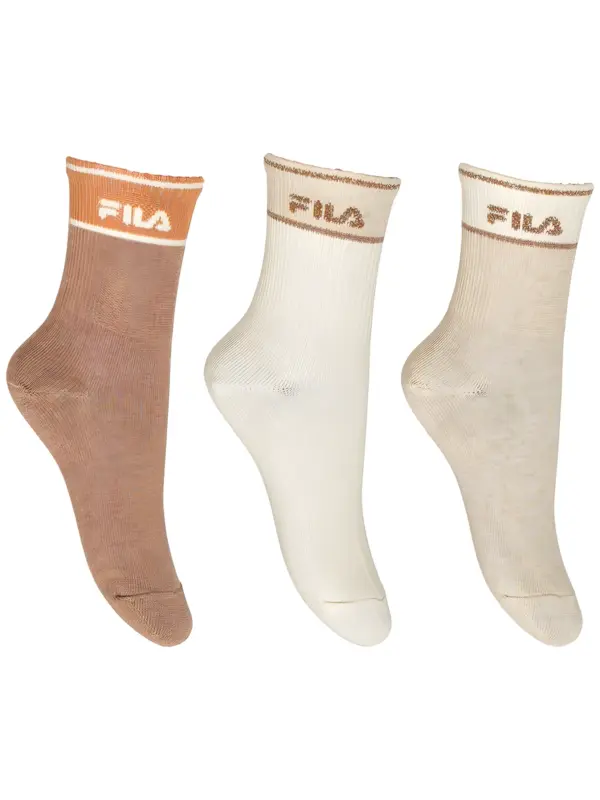 F8269 Calcetín Junior Niña Liso Fila Pack de 3