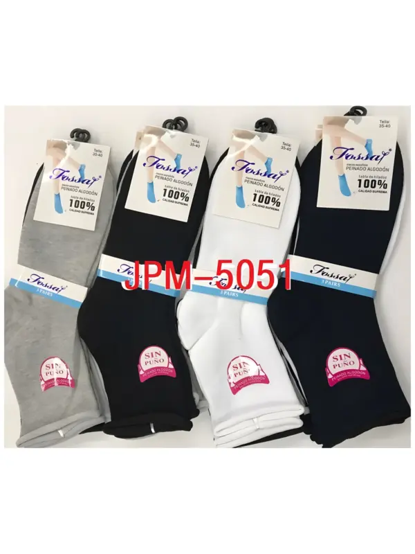 Calcetin sin Puño Jpm-5051 Pack 12
