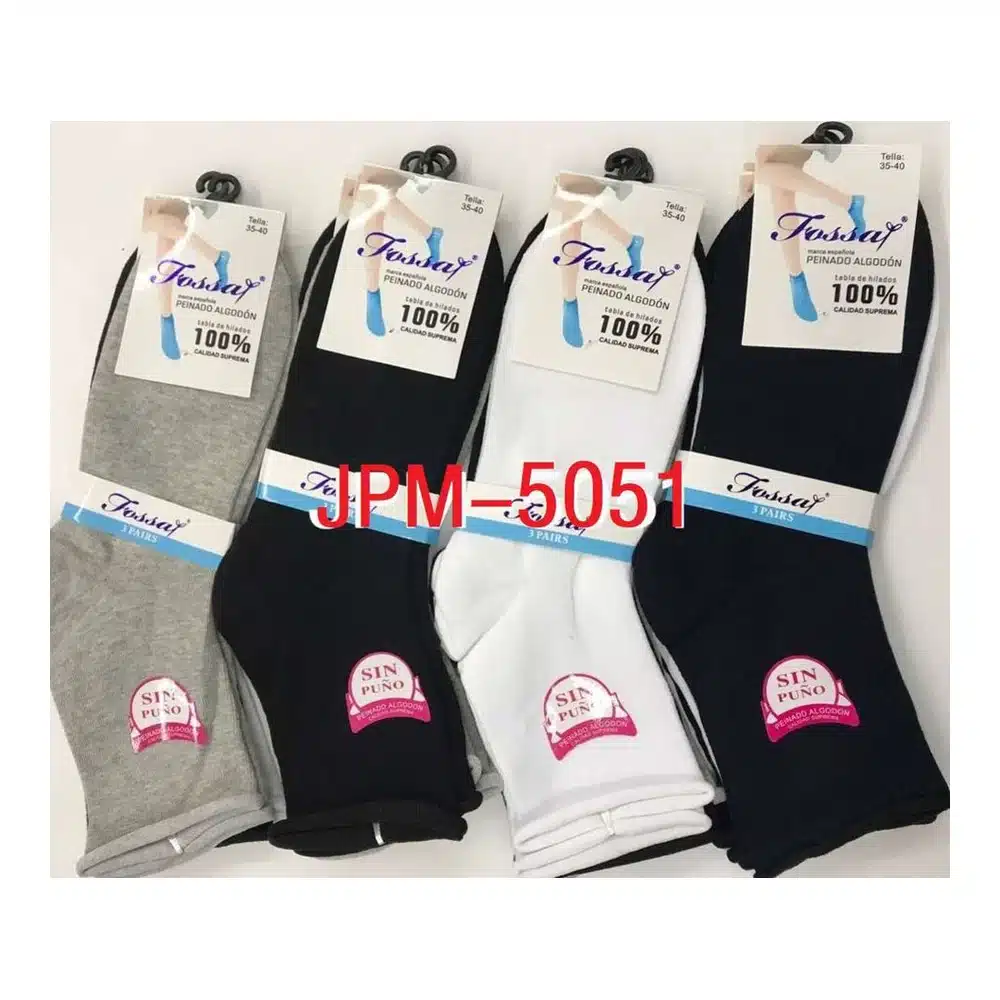 Calcetin sin Puño Jpm-5051 Pack 12