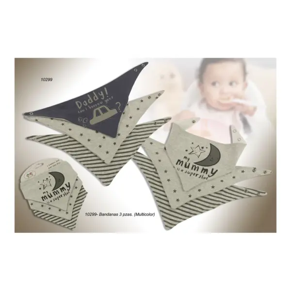 Babero Pack 3 10299