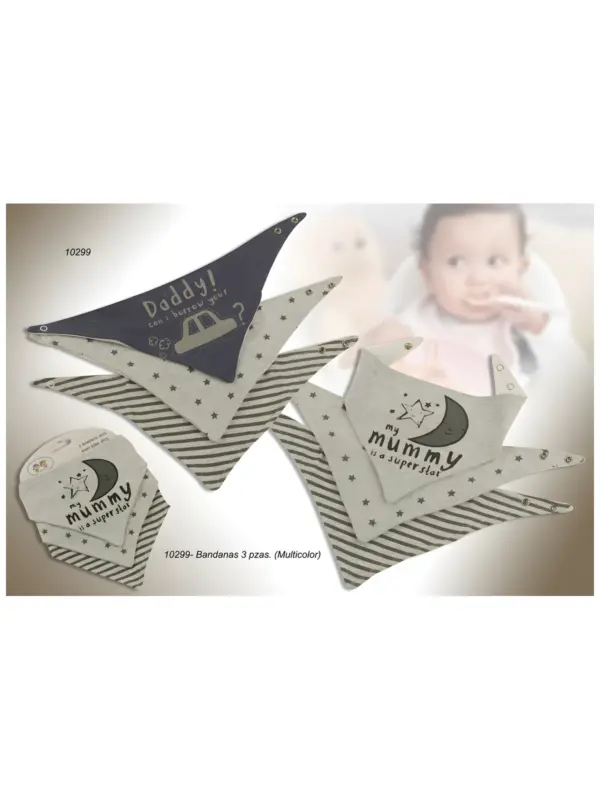 Babero Pack 3 10299