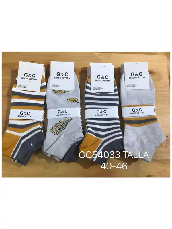 Tobillero 54034 54033 Green Cotton Pack 12