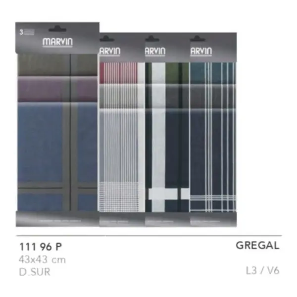 Pañuelo Guash Gregal Pack 3
