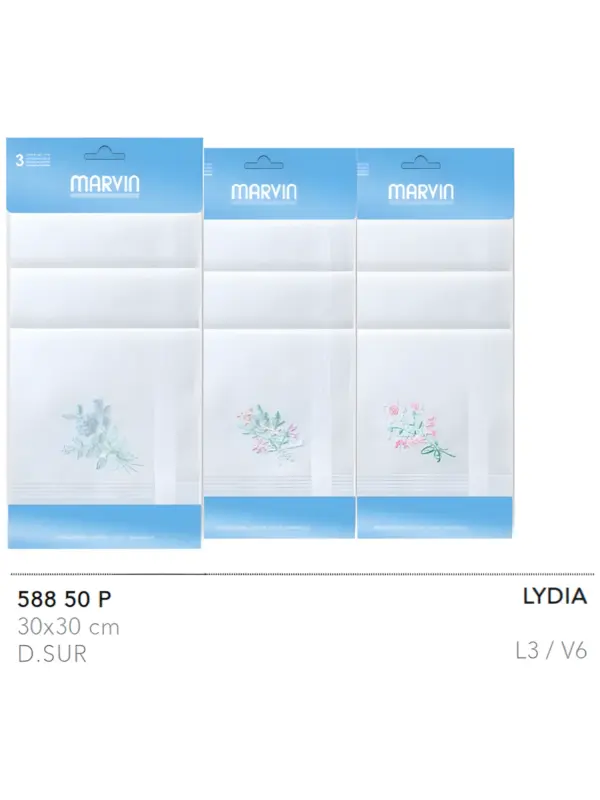 Lydia Pañuelo Guasch Marvin Pack 3 Unidades