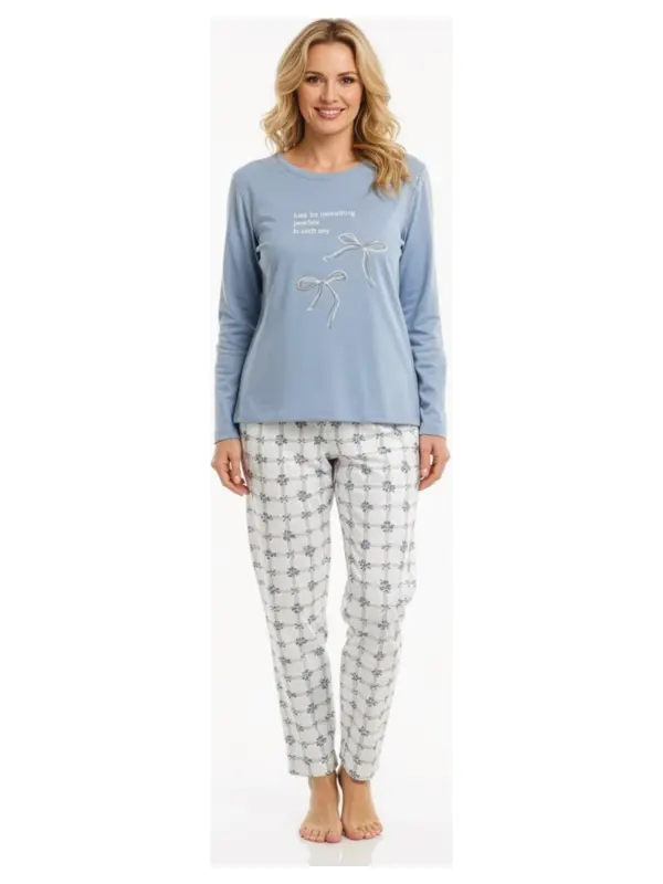 Kn26569 Pijama Mujer Kinanit