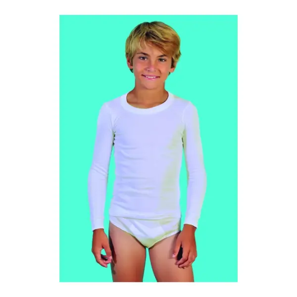 Camiseta Felp. M. Larga Niño Llorens 4110