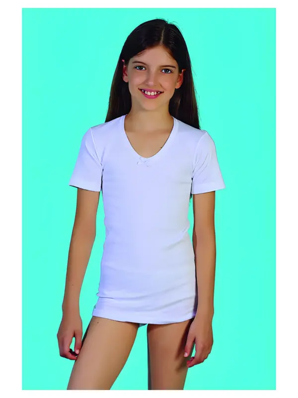 Camiseta Manga Corta Llorens Niña 4135