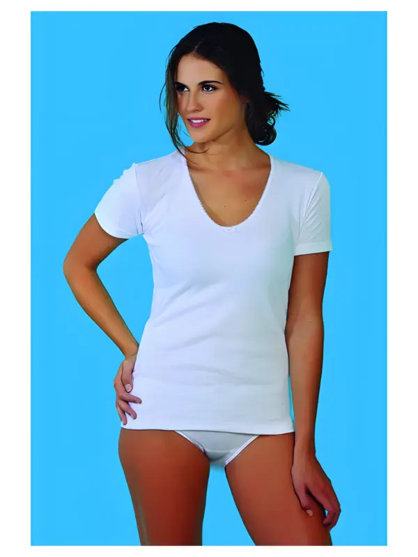 Camiseta Mc Sra Llorens Felpado 4420