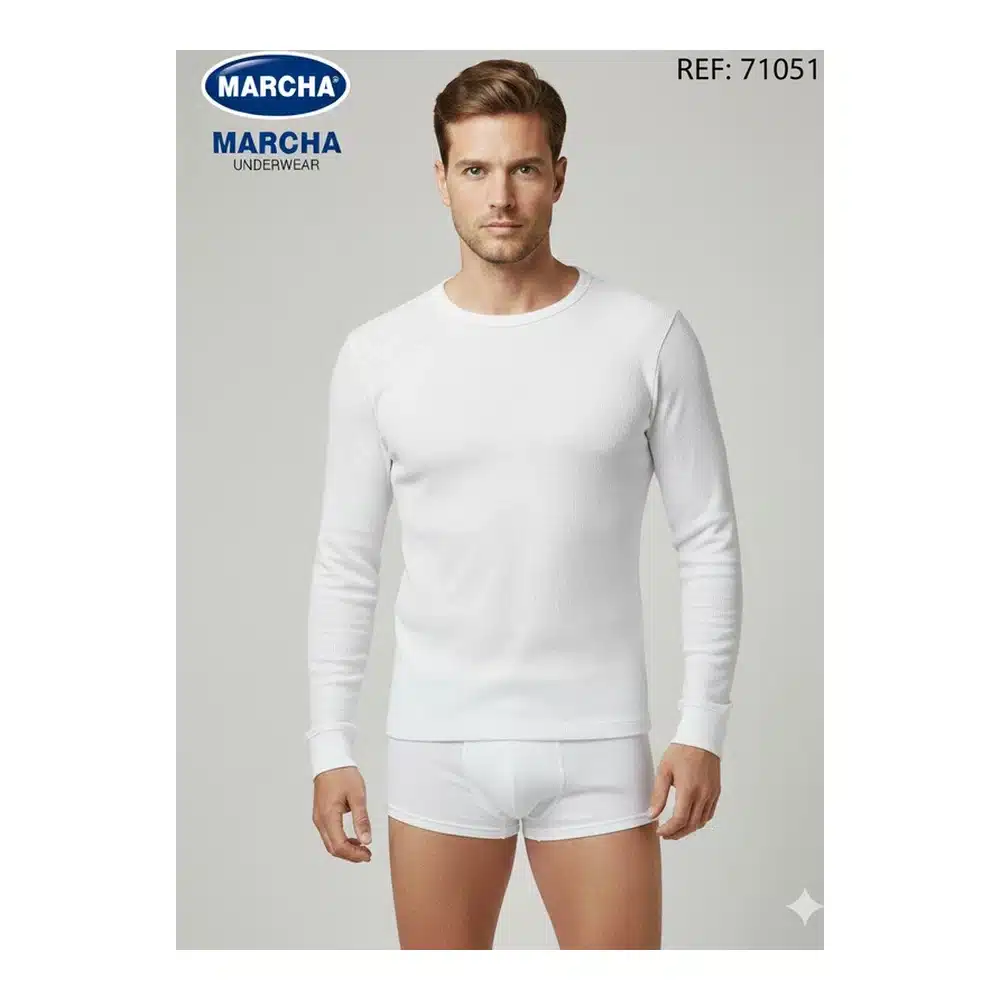 71051 Camiseta Caballero Manga Larga Marcha - Imagen 2