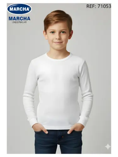 Camiseta Manga Larga Niño Marcha 71053