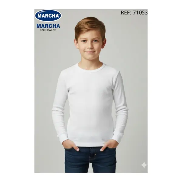 Camiseta Manga Larga Niño Marcha 71053