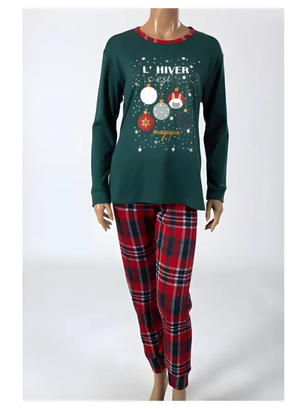 Pijama Navidad Mujer 3600