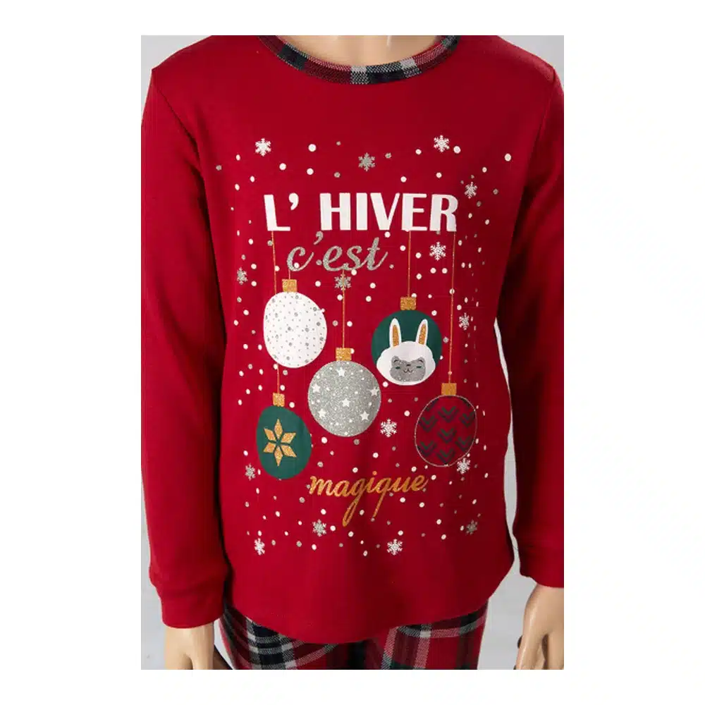 Pijama Navidad Niña/o 4603 - Imagen 3