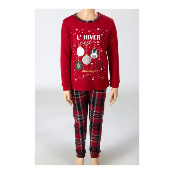 Pijama Navidad Niña/O 4603