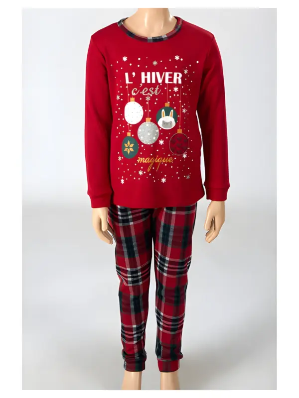 Pijama Navidad Niña/o 4603