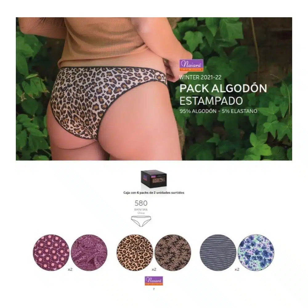 580 Bikini Señora Naiara Pack 2