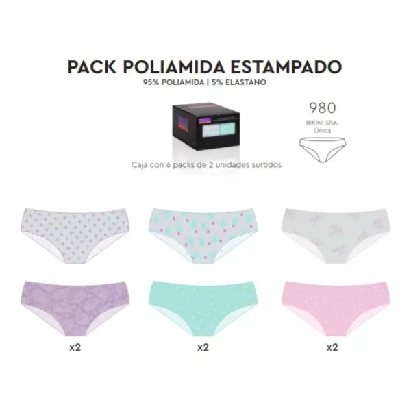 980 Bikini Señora Pack 2 Naiara