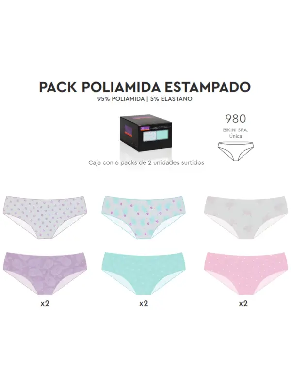 980 Bikini Señora Pack 2 Naiara