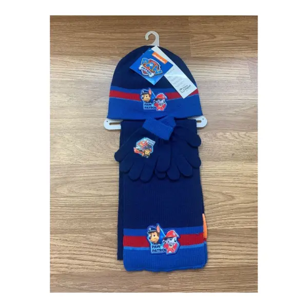 Set Gorro Bufanda Guantes Niño Paw Patrol 780-630