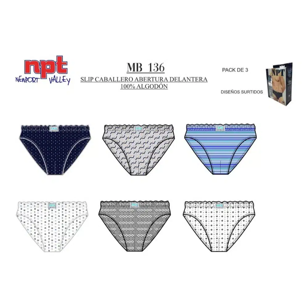 136 Slip Abertura Npt Pack 3 - Imagen 2