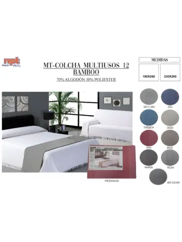 Colcha Multiusos Npt Bamboo