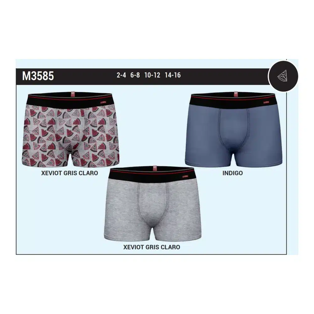Boxer Niño 3585 Olimpus Pack 3