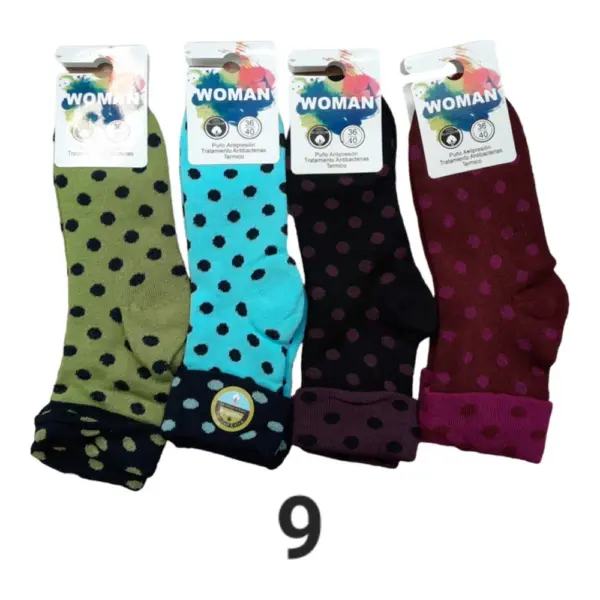 Calcetin Rizo Thermico Woman Pack 12