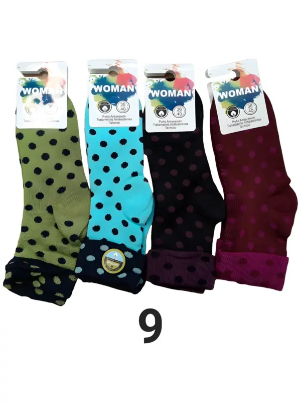 Calcetin Rizo Thermico Woman PACK-12