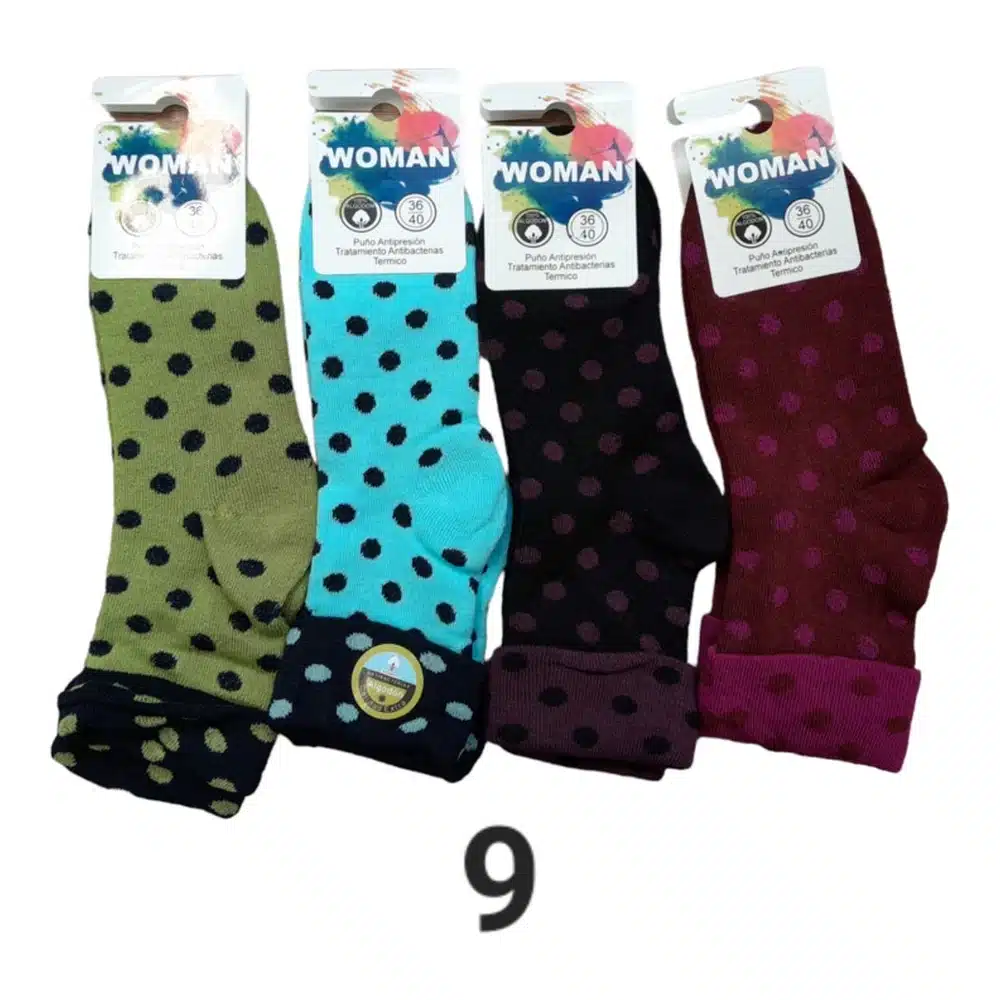 Calcetin Rizo Thermico Woman Pack 12
