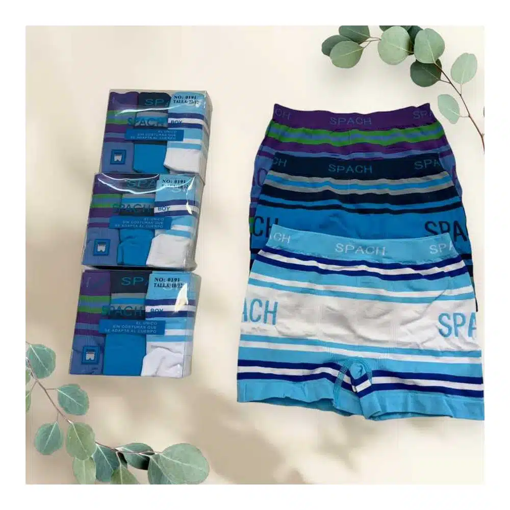 Boxer Spach Niño 0191 Pack 3