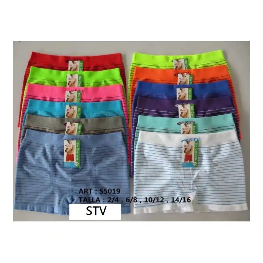Boxer Niño 5019 Stv Pack 12