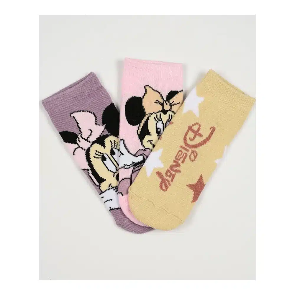 Ez06024 Pack 3 Tobilleros Minnie Sun City - Imagen 2