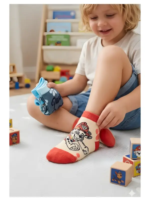 Ez06032 Pack 3 Tobilleros Paw Patrol Sun City