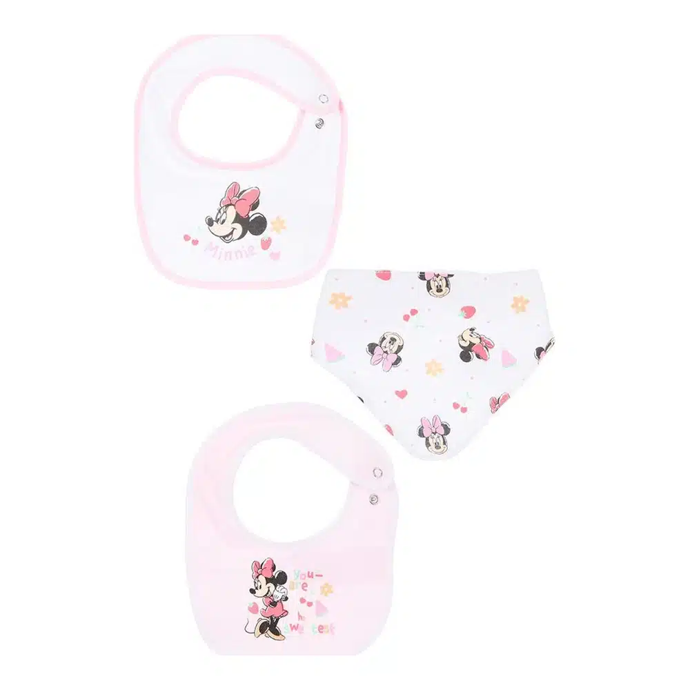 Ez09027 Baberos Pack 3 Minnie Sun City - Imagen 2
