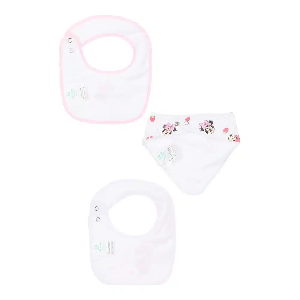 Ez09027 Baberos Pack 3 Minnie Sun City - Imagen 3
