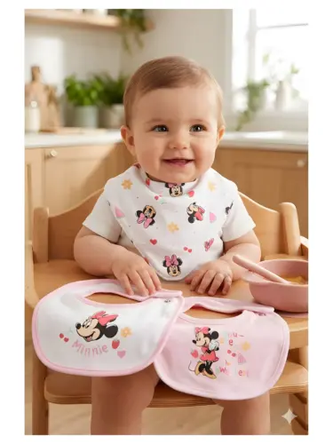 Ez09027 Baberos Pack 3 Minnie Sun City