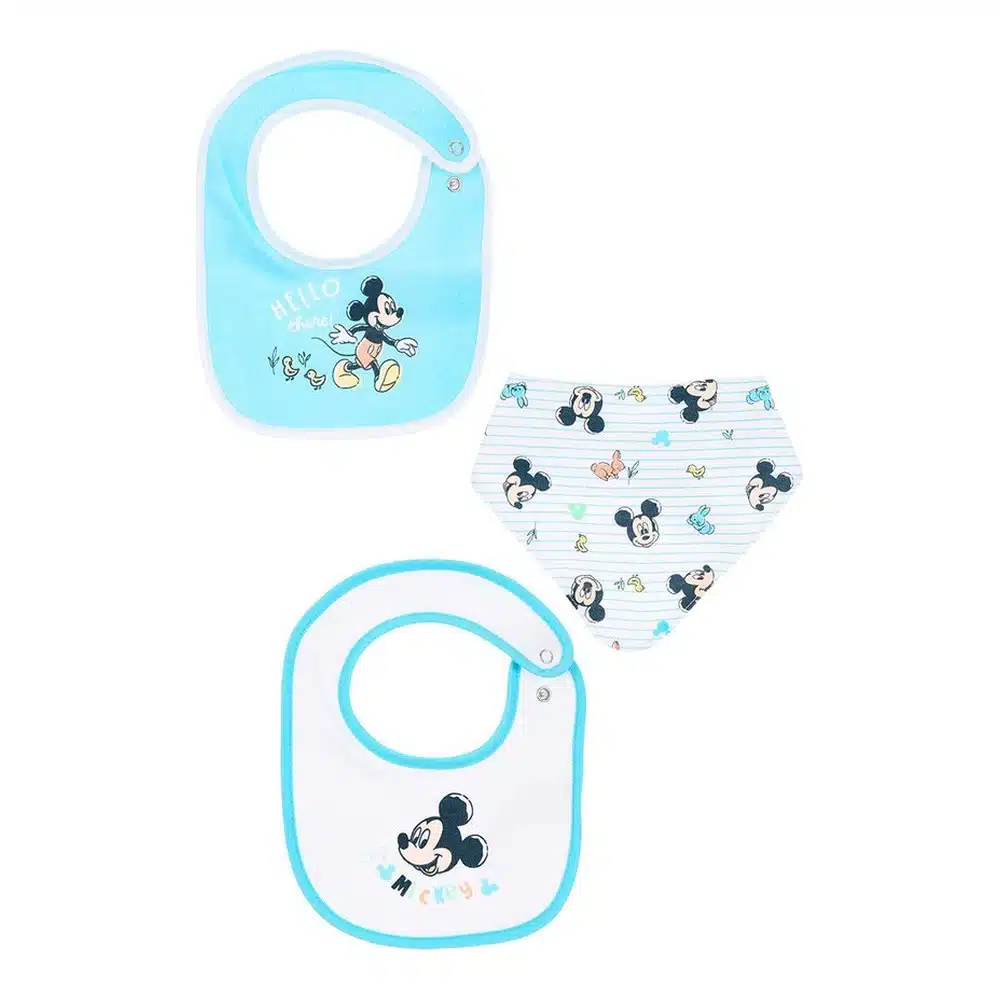 Ez09028 Baberos Pack 3 Mickey Sun City - Imagen 2